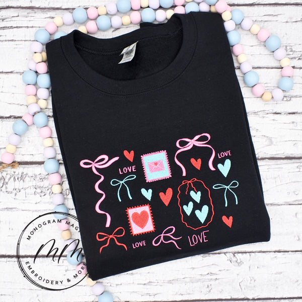 Valentine's Collage Sweatshirt