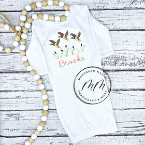 Flying Mallard Trio Baby Set