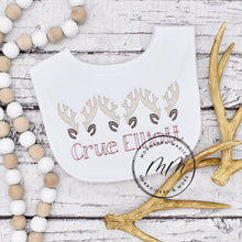 Load image into Gallery viewer, Antler Trio Bib &amp; Burp Set