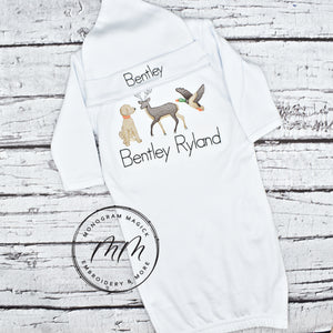 Doodle, Duck, and Deer Baby Set