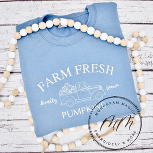 Farm Fresh Pumpkins Sweatshirt