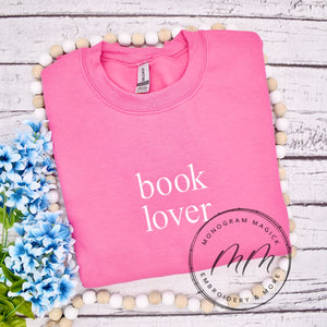 Book Lover Sweatshirt