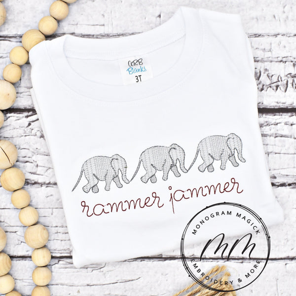 Elephant Trio - Sketch