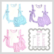 Load image into Gallery viewer, Personalized Ruffle Apron and Shorts Set