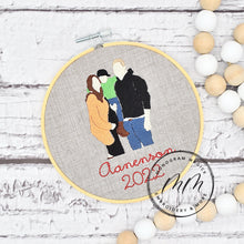 Load image into Gallery viewer, Custom Family Portrait Ornament