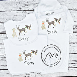 Doodle, Duck, and Deer Baby Set