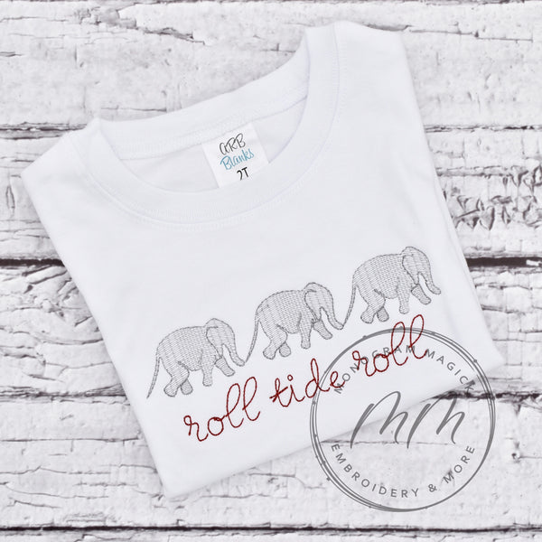 Elephant Trio - Sketch