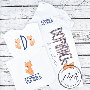 Woodlands Fox Baby Set